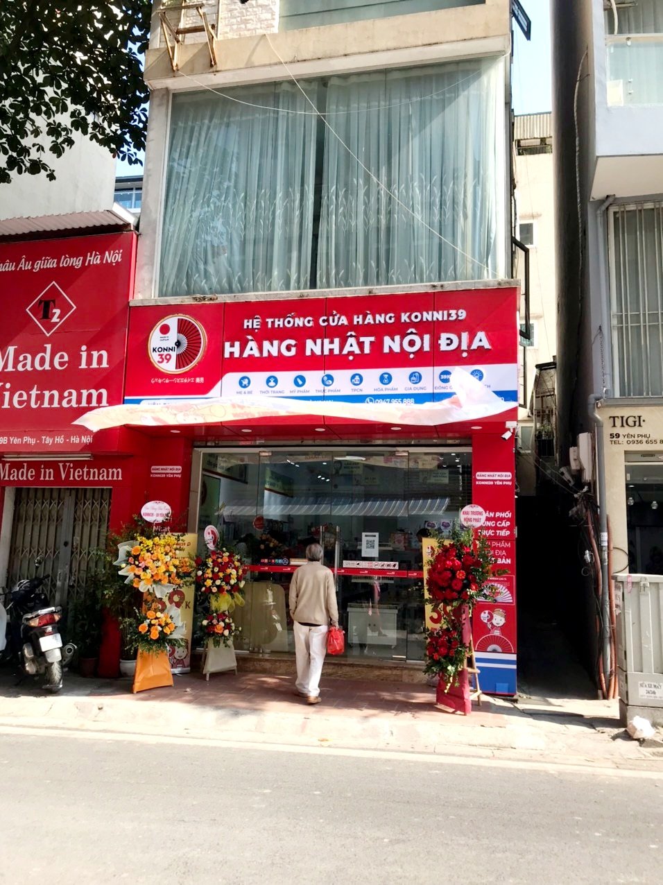 Tưng bừng khai trương cửa hàng nhật nội địa Konni39 Nguyễn Trãi - Hà Nội sáng ngày 9/10/2021