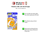 Viên uống Vitamin C DHC 60 ngày gói 120 viên