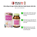 Viên uống nở ngực Orihiro BBB Best Body Beauty 300 viên