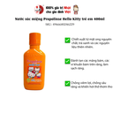 Nước súc miệng cho bé Propolinse Hello Kitty 400ml