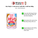 SPDD công thức ăn bổ sung cho trẻ từ 1-3 tuổi Meiji Step Milk