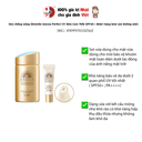 Sữa chống nắng Shiseido Anessa Perfect UV Skin Care Milk SPF50+ 60ml (tặng kèm son dưỡng môi)