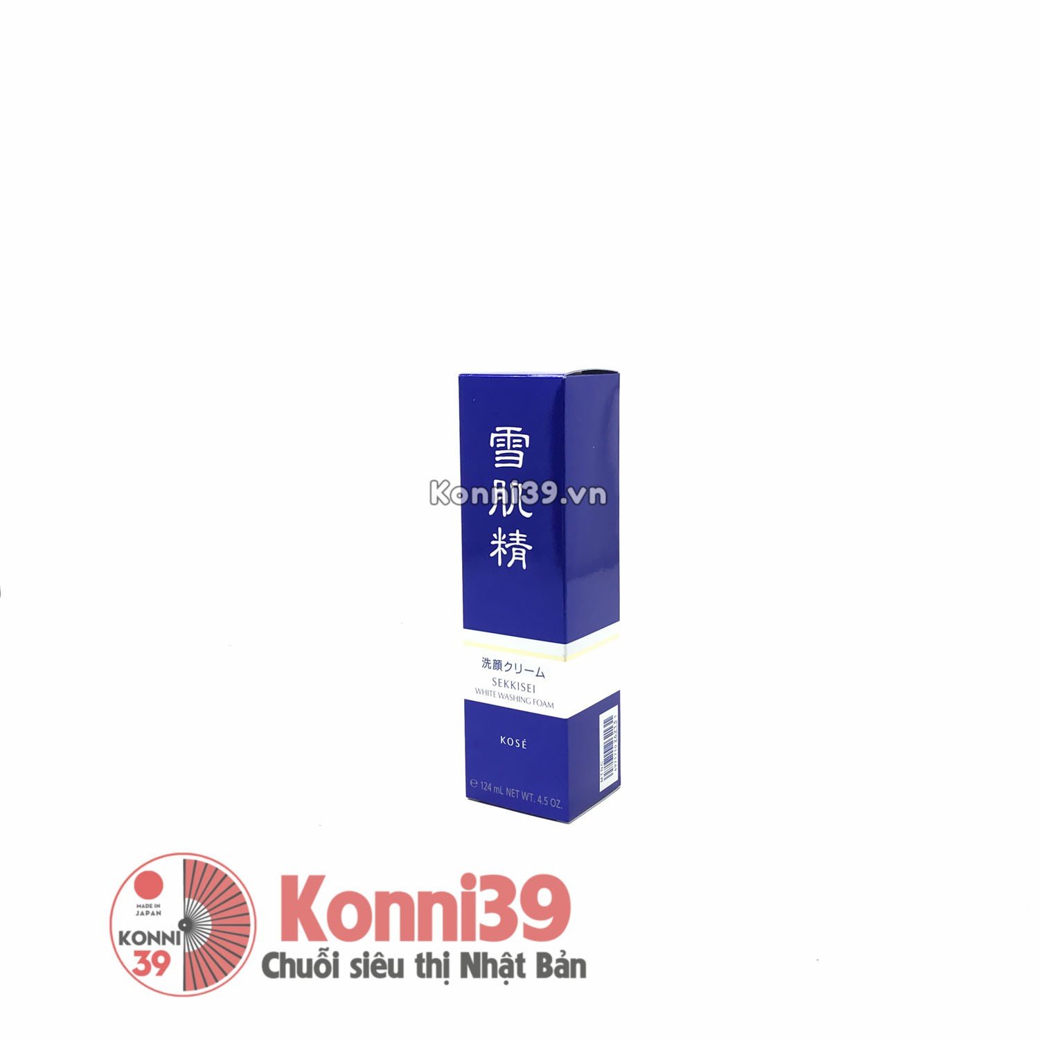 Sữa rửa mặt Kose Sekkisei trắng da 124ml