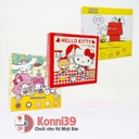 Bánh quy bơ Bourbon hộp sắt 60 chiếc (Sanrio) (Snoopy)