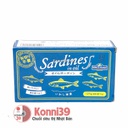 Cá mòi Halal Sardines in oil đóng hộp 125g