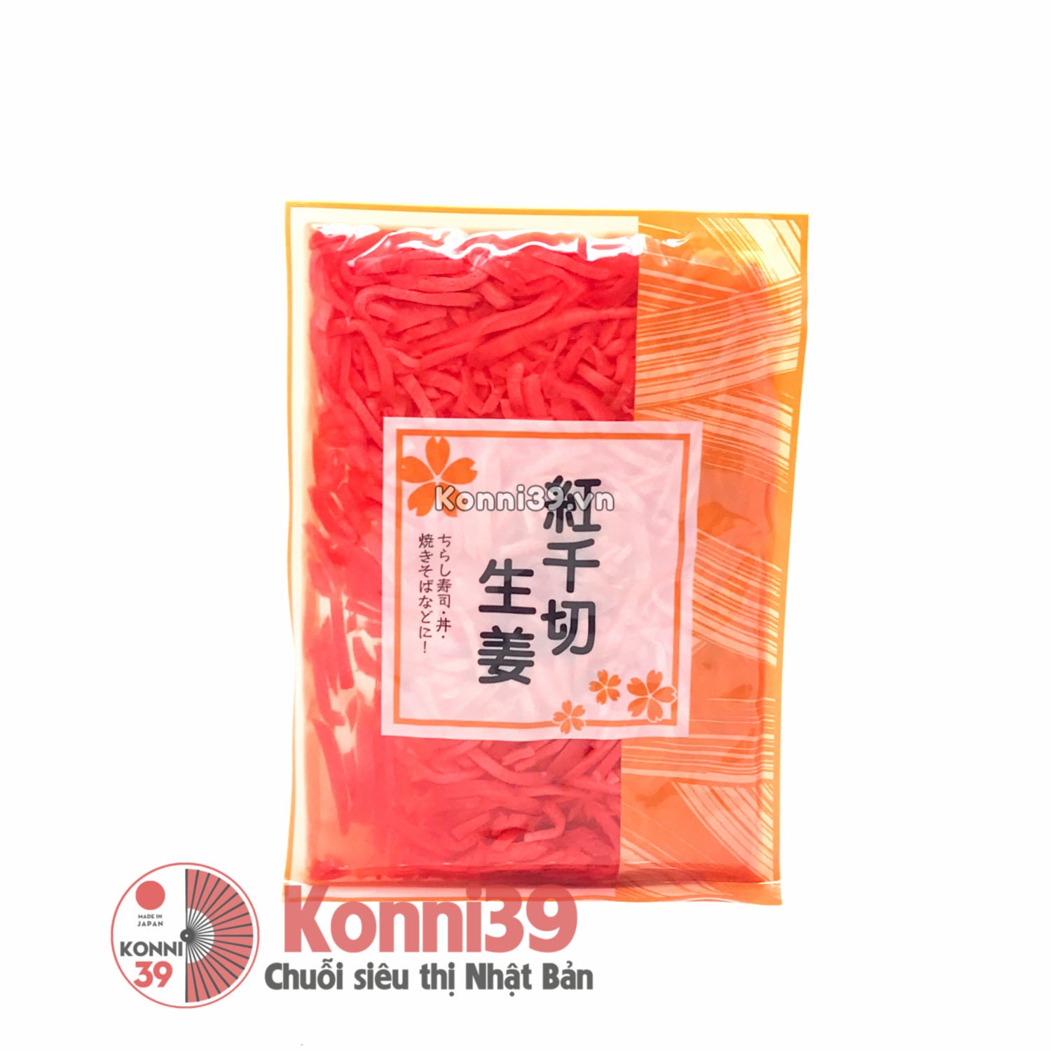 Gừng sợi đỏ Beni Kobebussan gói 100g