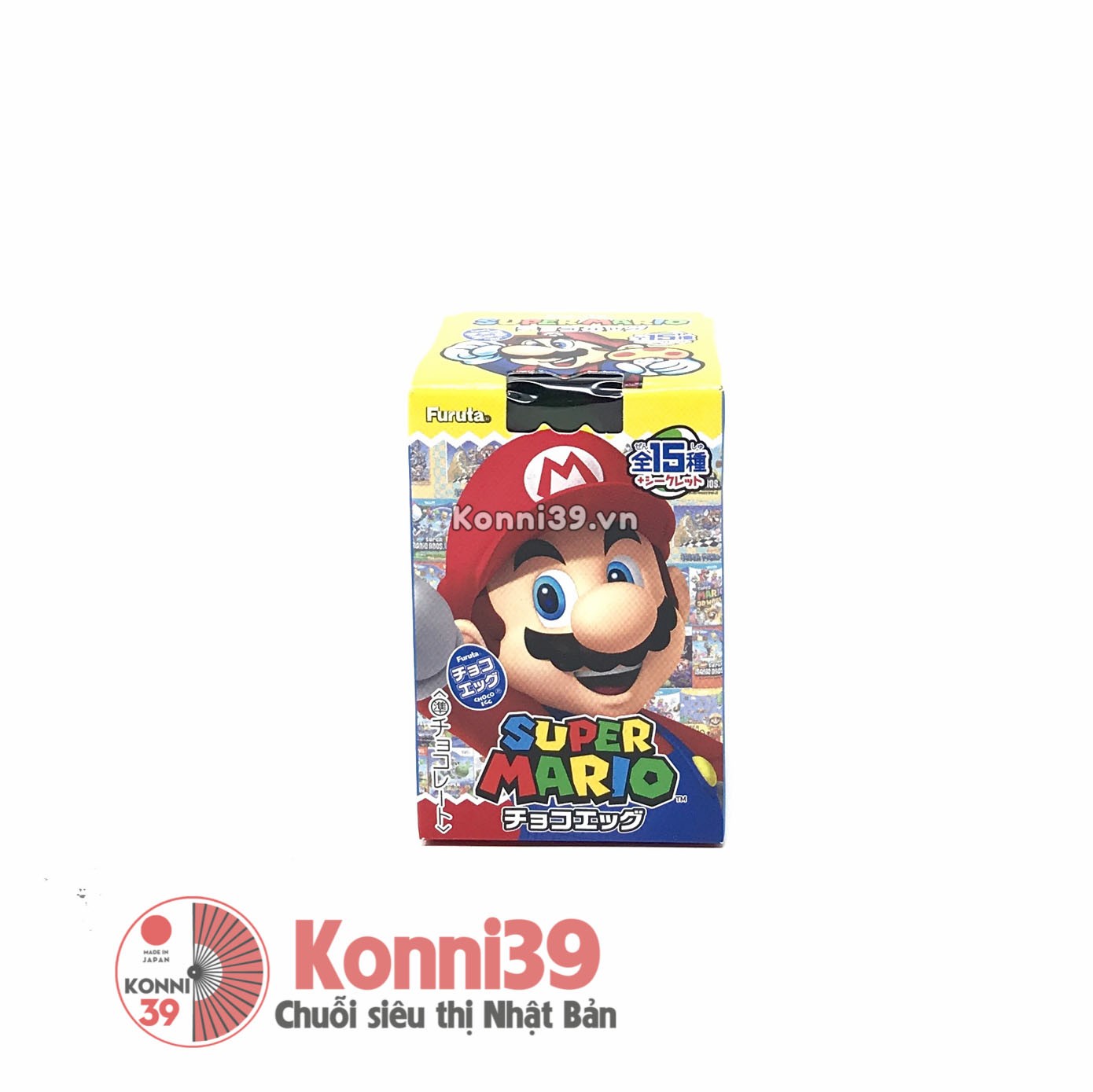 Trứng socola đồ chơi Furata Super Mario 20g - Chuỗi siêu thị Nhật Bản nội  địa - Made in Japan Konni39 tại Việt Nam