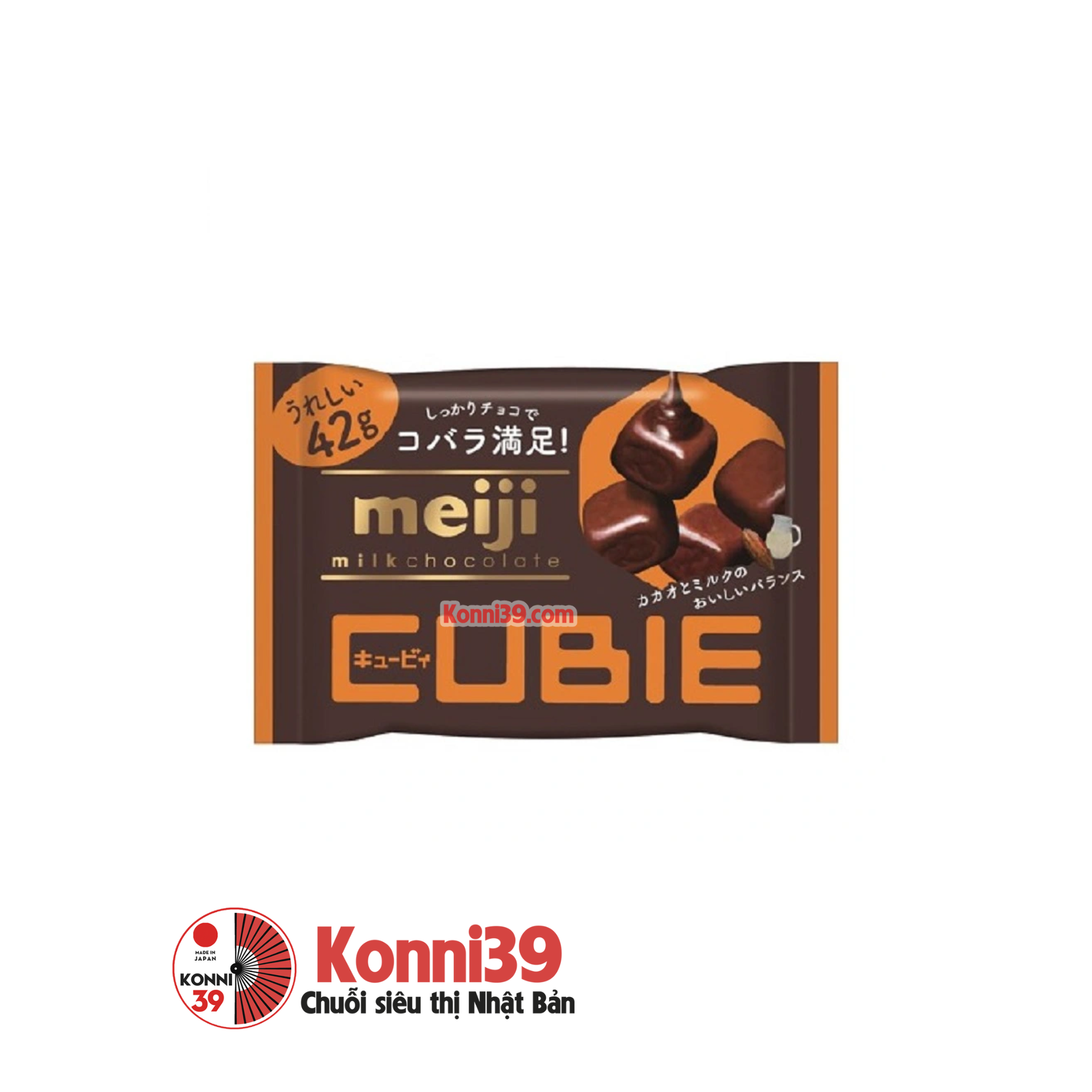 Socola Meiji CUBIE 42g (2 loại)