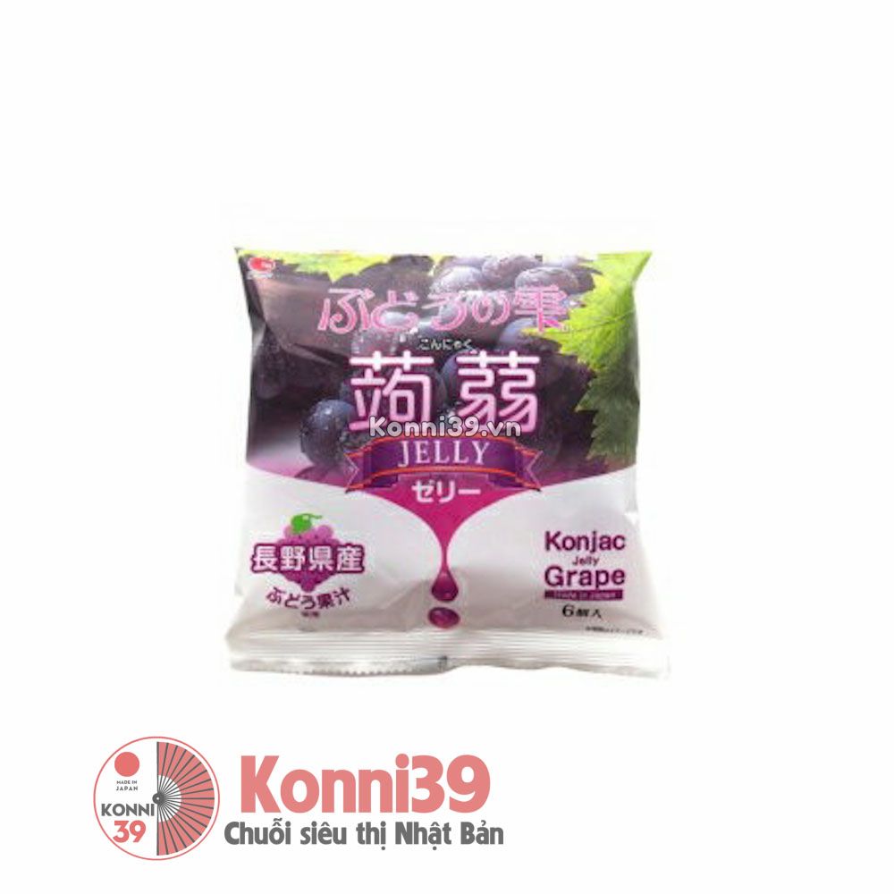 Thạch Konjac Jelly IA Foods 276g - vị nho