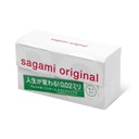 Bao cao su Sagami Original 0.02mm - hộp 12 chiếc