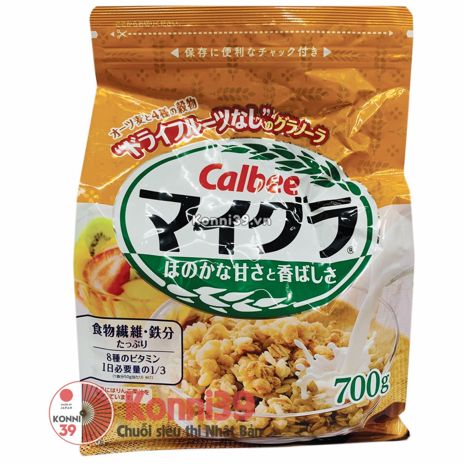 Ngũ cốc Calbee 700g - yến mạch