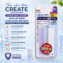 Tăm nha khoa Create smile &amp; health 30 chiếc cỡ nhỏ (SS - M)