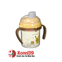 Bình tập uống Combi Teteo Monpoke có tay cầm cho bé từ 7 tháng tuổi 200ml