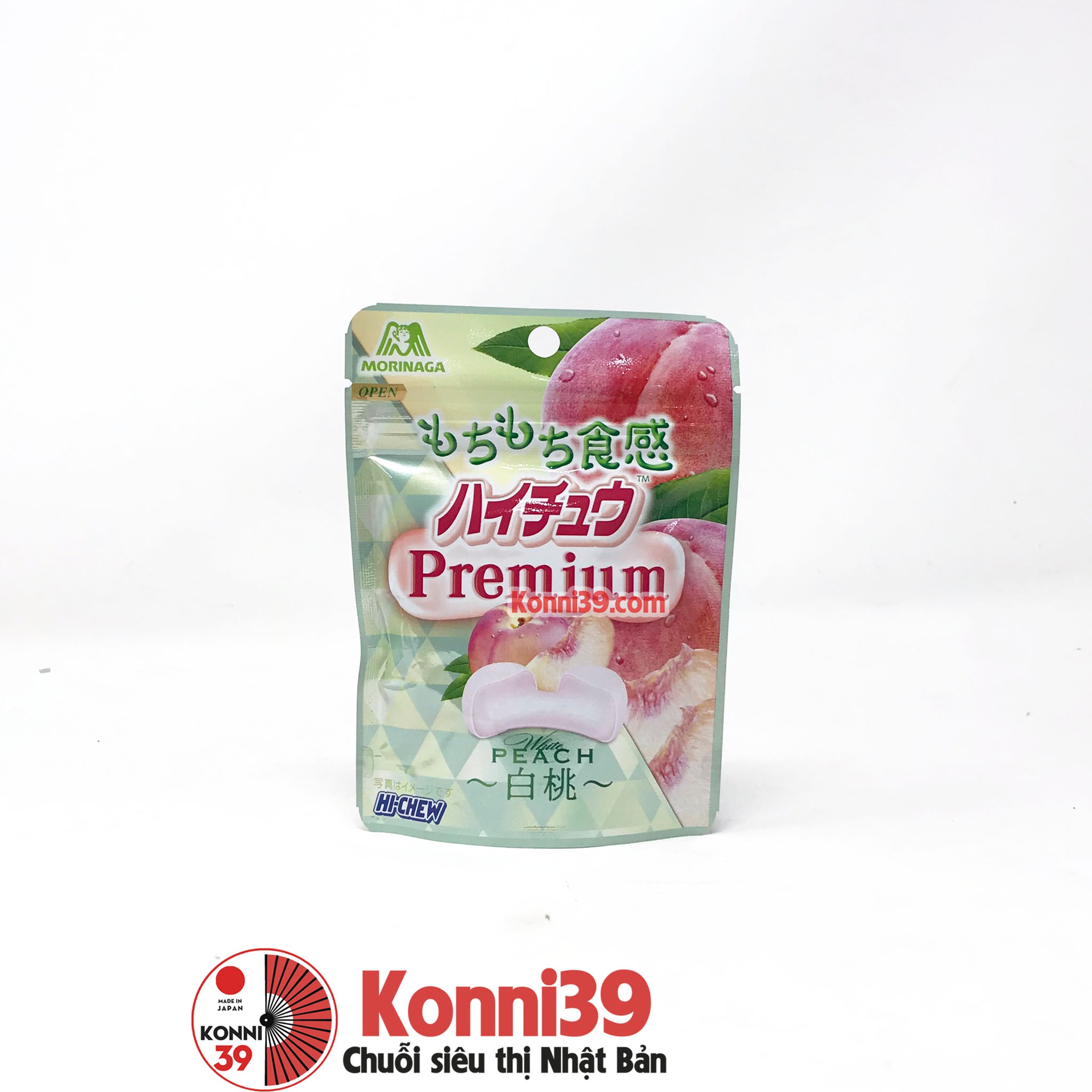 Kẹo dẹo Morinaga Hi-Chew Premium vị đào 35g