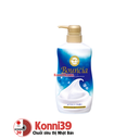 Sữa tắm Bouncia dưỡng ẩm, trắng da chiết xuất sữa bò chai 500ml (2 mùi) (Hương hoa hồng)
