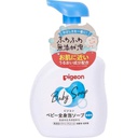 Sữa tắm gội cho bé Pigeon Baby Soap tạo bọt 500ml - mềm dịu (màu xanh)