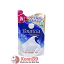 Sữa tắm Bouncia dưỡng ẩm, trắng da chiết xuất sữa bò túi refill 400ml - hương xà phòng
