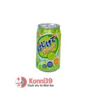 Nước soda Sangaria Hajikete lon 350g - vị dưa lưới