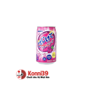 Nước soda Sangaria Hajikete lon 350g - vị nho