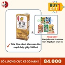 Sữa đậu nành Marusan lúa mạch hộp giấy 1000ml