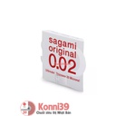 Bao cao su Sagami Original 0.02 hộp 1 chiếc
