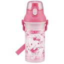 Bình nước nhựa kháng khuẩn Skater Hello Kitty 480ml