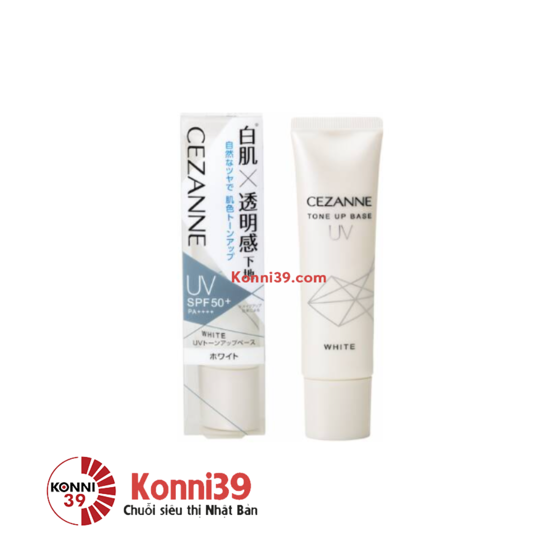 Kem lót Cezanne UV chống nắng SPF50+/PA ++++ nâng tông tuýp 30g - Chuỗi  siêu thị Nhật Bản nội địa - Made in Japan Konni39 tại Việt Nam