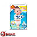 Bỉm Moony quần cộng miếng M58+6 (6-11kg)