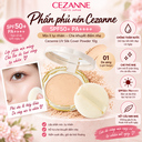 Phấn phủ nén Cezanne UV Silk Cover Powder 10g (2 màu)