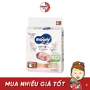 Bỉm cao cấp Moony Natural Organic dán NB62 cho bé sơ sinh đến 5kg (new)