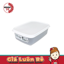 Hộp đựng thực phẩm Sanada 1.35L - trắng