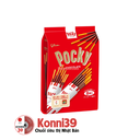 Bánh que Glico Pocky hộp 8 gói - vị socola