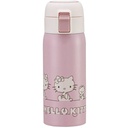 Bình Nước Inox Cách Nhiệt Lạnh Có Ống Hút 350ml Hello Kitty