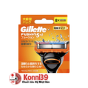 Hộp 4 lưỡi dao cạo viền rộng Gillette Fusion 5+1