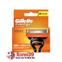 Hộp 4 lưỡi dao cạo Gillette Fusion 5+1