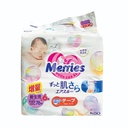 Bỉm Merries cộng miếng (NB76+6)