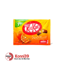 Bánh Kitkat Nestle mini gói 7 thanh - vị cam