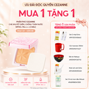 Phấn phủ Cezanne che khuyết điểm, chống thấm nước SPF50+ PA++++ (2 màu)