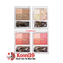 Phấn má hồng Cezanne 4 ô Mix Color Cheek 7.1g