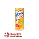 Nước soda Sangaria Hajikete lon 250g - vị cam (mới)