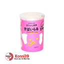 Tăm bông trẻ em Cotton Zoo hình voi đầu xoắn hộp 160 cây