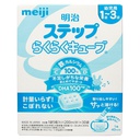 SPDD cho bé từ 1-3 tuổi Meiji Step rakuraku cube hộp 30 thanh