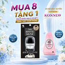 Nước hoa ô tô cao cấp Sawaday for Car - Hương Parfum White Musk (Chai đơn kẹp cửa gió - 6ml)