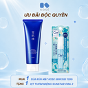 Sữa rửa mặt Kose Sekkisei tạo bọt dưỡng sáng da 130g