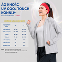 Áo chống nắng UV Cool Touch Konni39 - Gray L