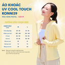 Áo chống nắng UV Cool Touch Konni39 - Yellow M