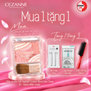 Phấn má pha màu highlight Cezanne Blend Color Cheek (2 màu)