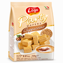 Bánh xốp Lago Party nhân kem vị cappuccino (250g)