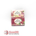 Set 2 xà phòng Aeolia Fruits Selection hương đào và dâu 80g