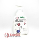 Sữa tắm Naive Hello Kitty tạo bọt hương đào chai 500ml